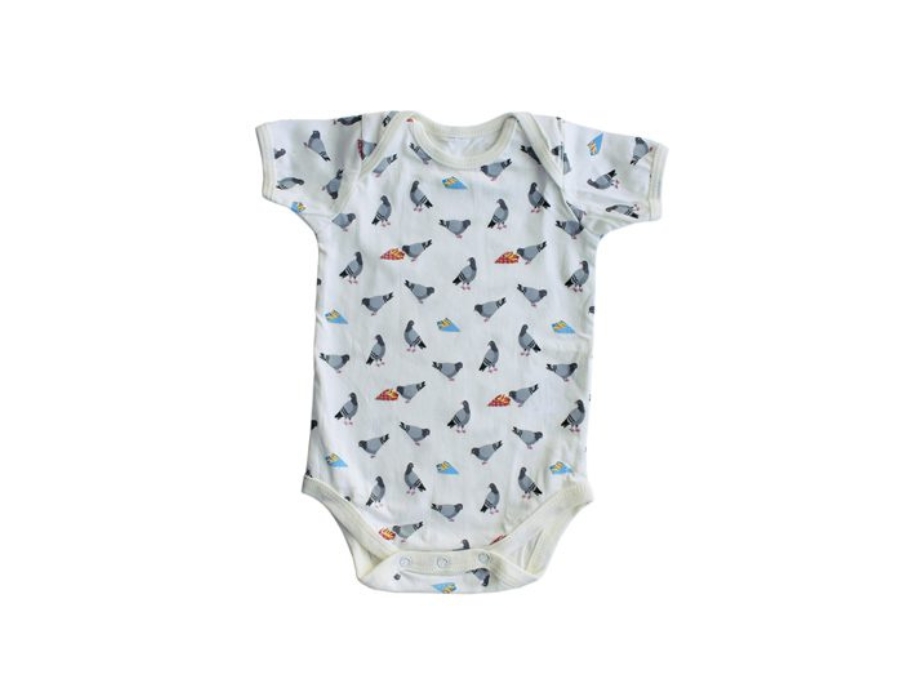 Romper - Duiven met Patatjes - 3-6 mnd