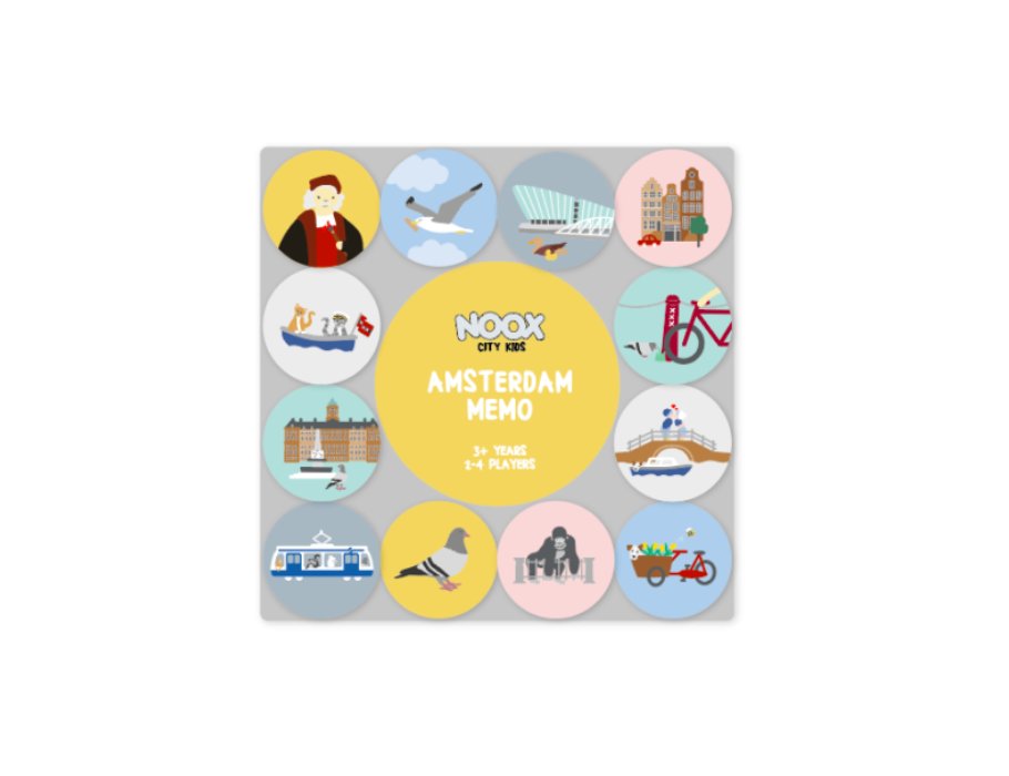 Memory Spiel - Amsterdam