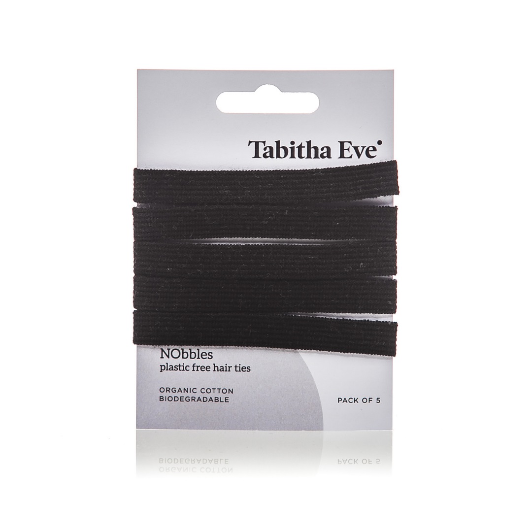 Hedendaags Tabitha Eve Plasticvrije Haar elastiekjes 5 stuks - zwart | Eco NQ-29