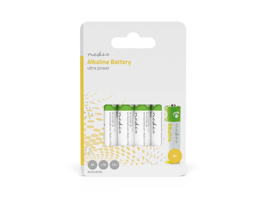 AA Batterij - Alkaline - 4 stuks