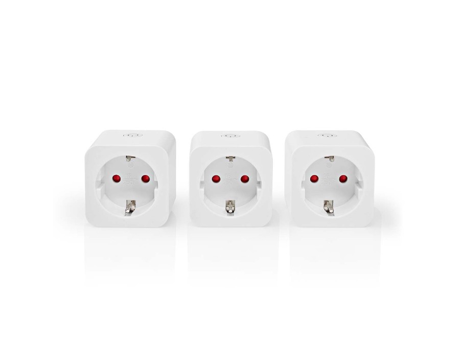 Smart Wi-Fi stekker - Set van 3