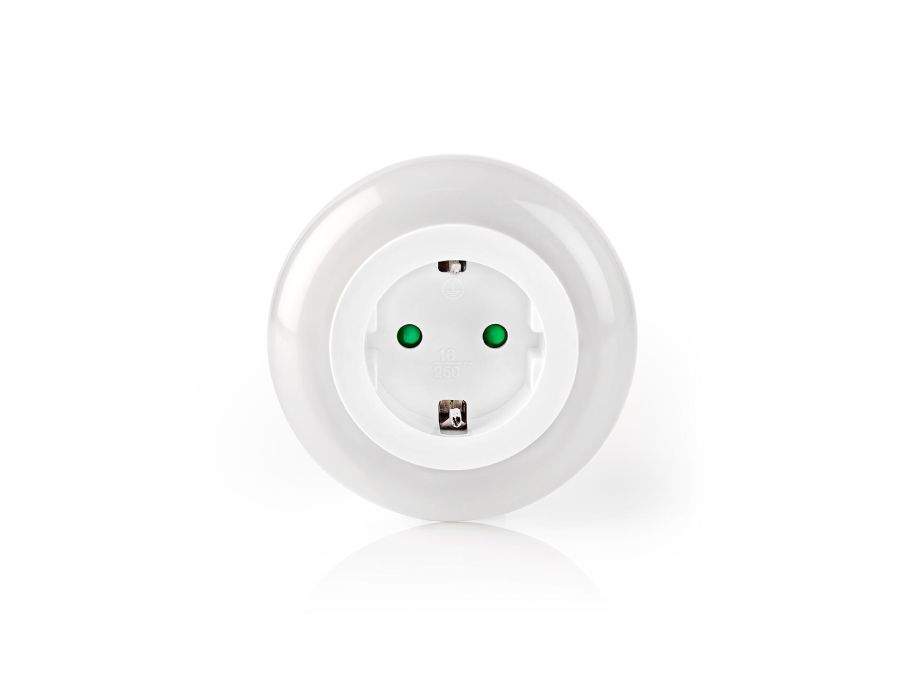 Nachtlampje - Stekker + Stopcontact - Dag/nachtsensor - 3 Kleuren