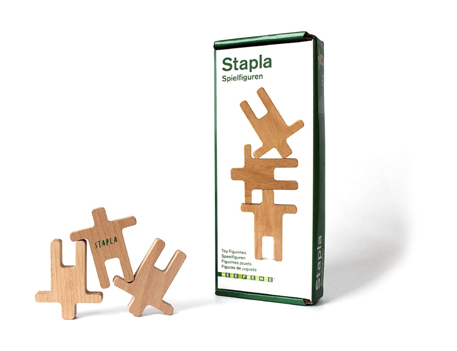 STAPLA - Speelfiguren naturel