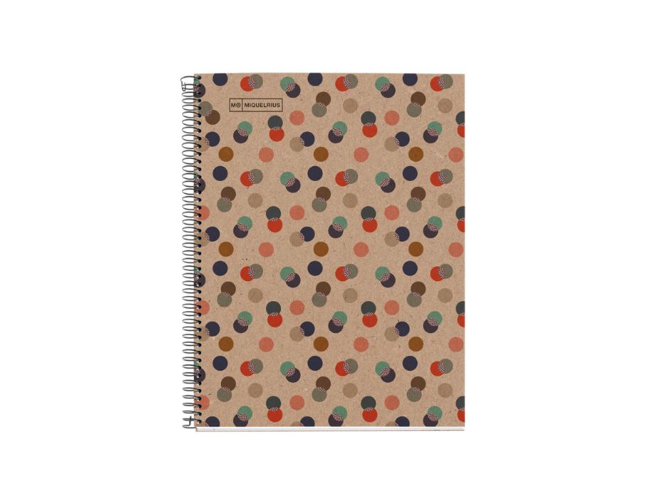 Notitieboek - ECO Confetti -  A5 Blanco - 80 blz