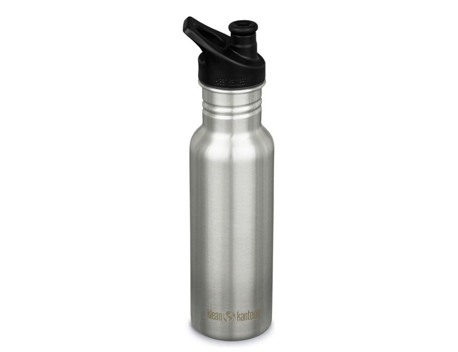 Drinkfles Classic Narrow Brushed Stainless Sportdop 532 ml