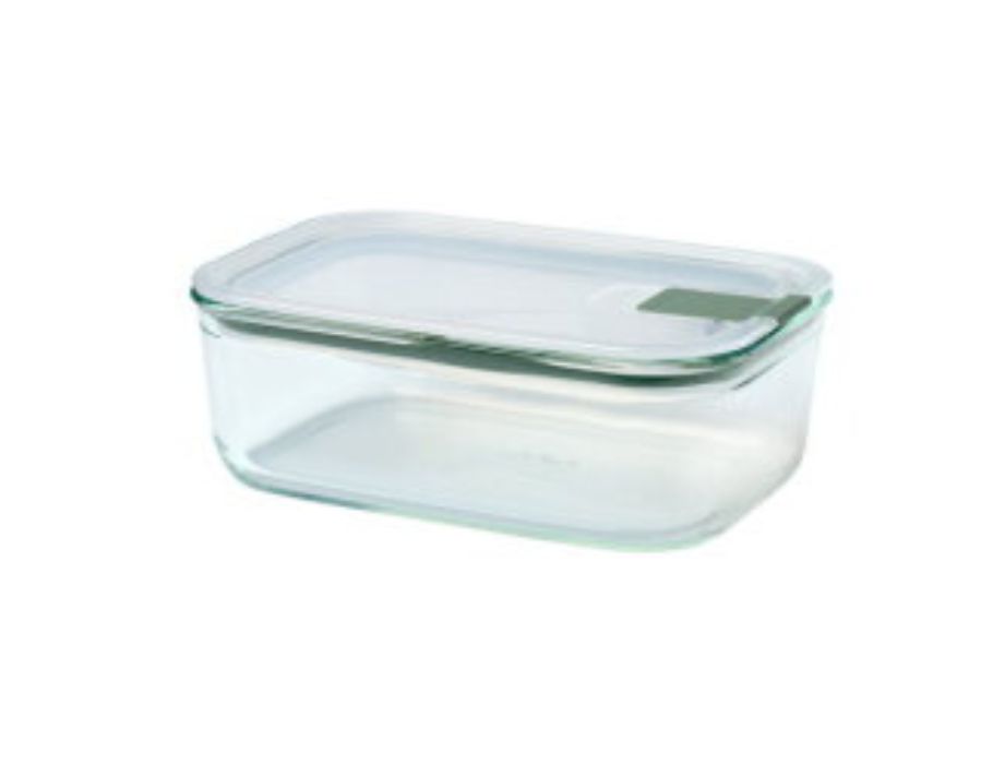 Glas - Frischebox - EasyClip - Nordic - Sage - 1000 ml
