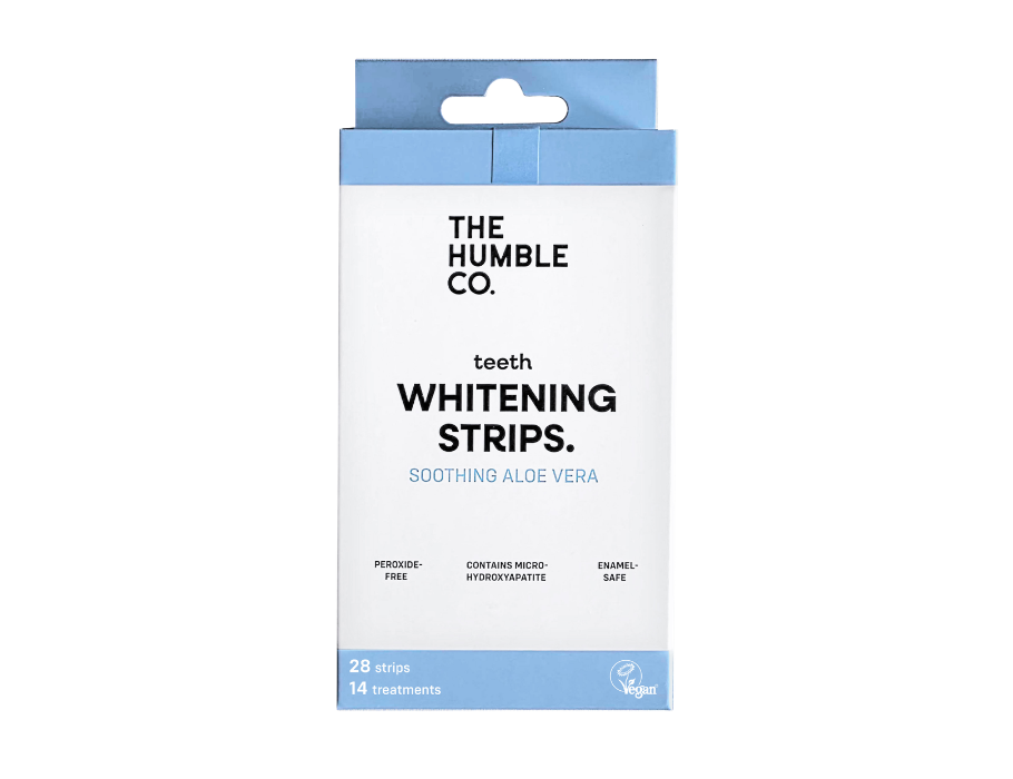 The Humble Co. Whitening Strips Aloe 28 strips | Eco-Logisch