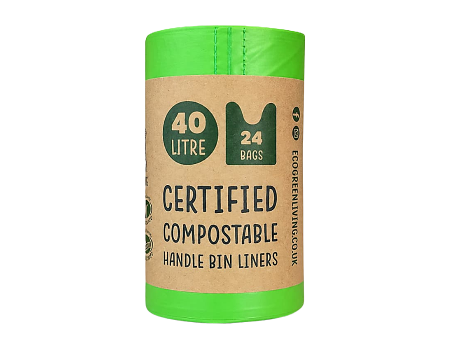 Eco Green Living Composteerbare Vuilniszakken - 40L