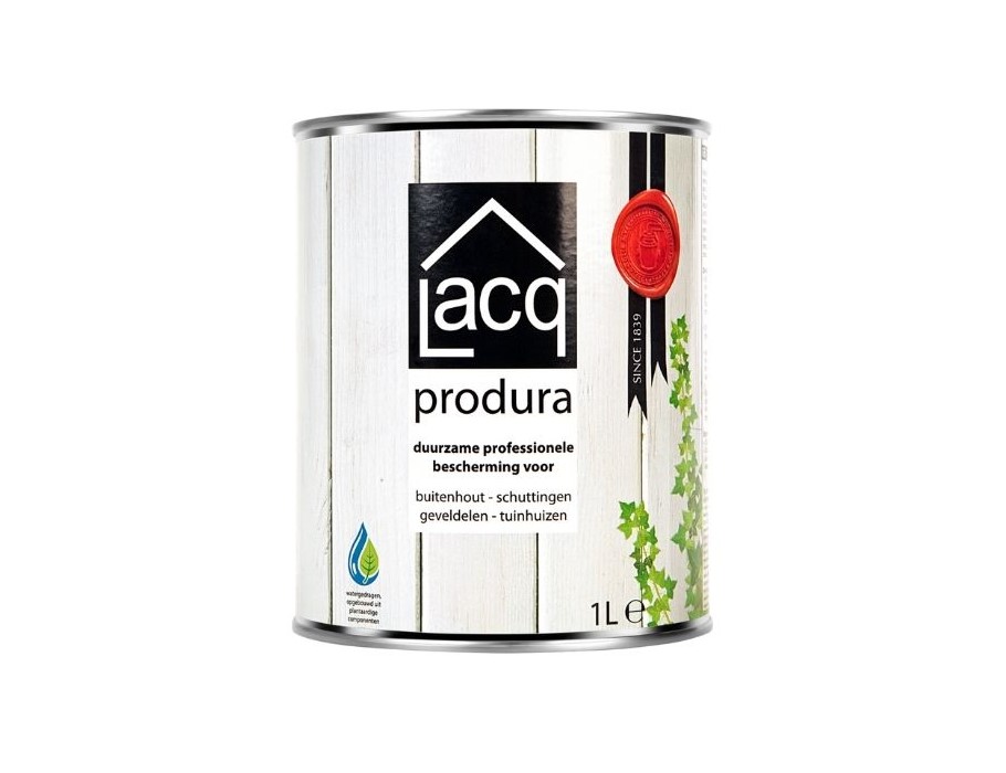 Produra deckende Beize - Black Clay - 1L