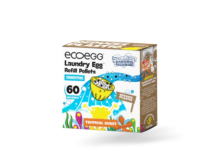 Laundry Egg SpongeBob - Nachfüllpackung - Sensitive - Tropical Burst