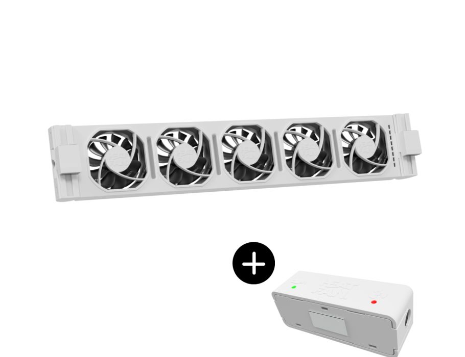 Solo Heatfan 5 - weiß inkl. Sensor