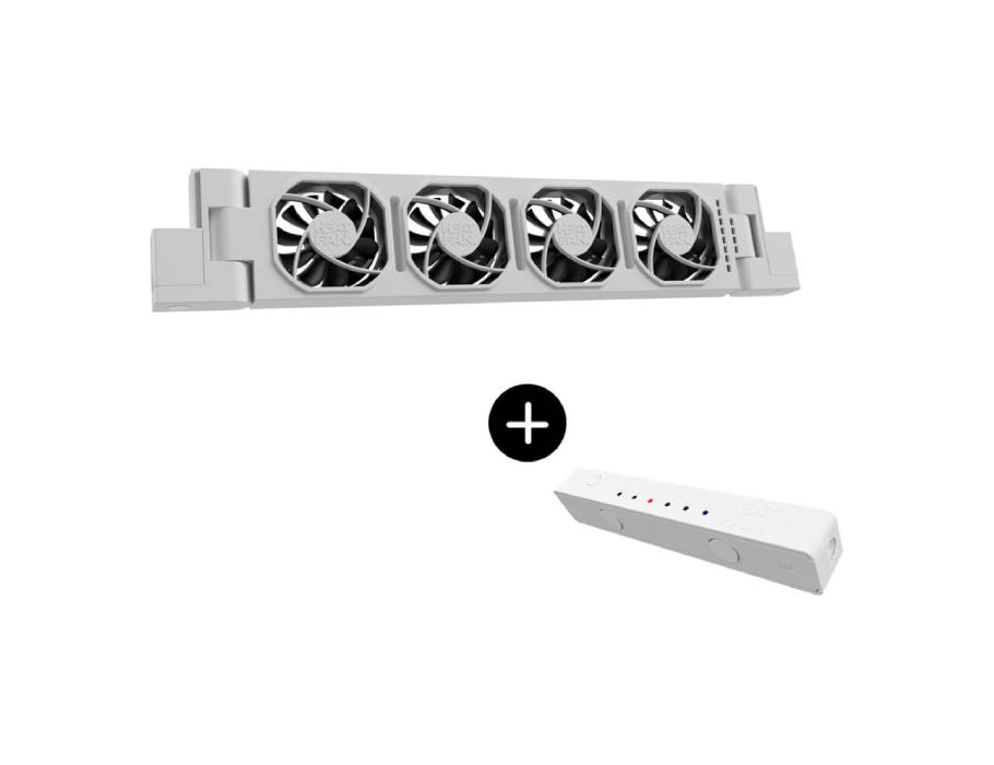 Solo Heatfan 4 - weiß inkl. Smart Controller