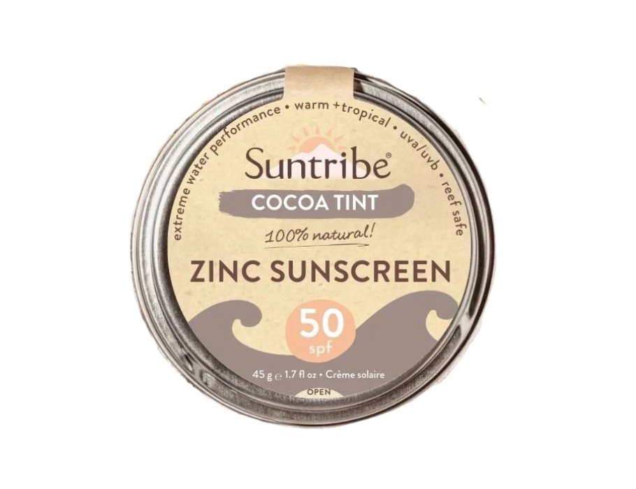 Zonnebrandcrème gezicht en sport, spf 50, mud tint, 45 gr