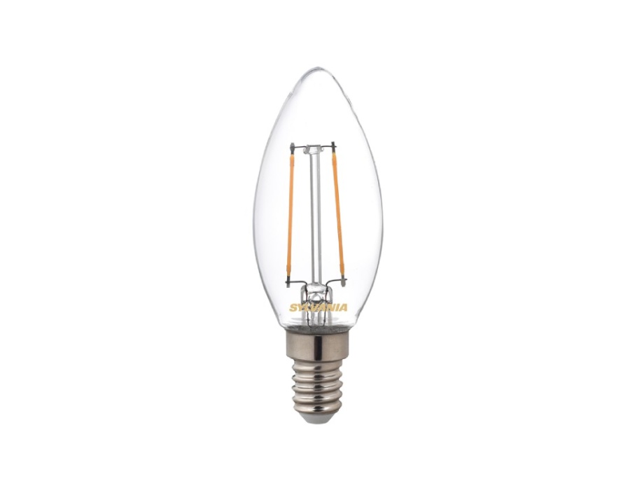 Led-Glühbirne - E14 - 250lm - Kerze - klar