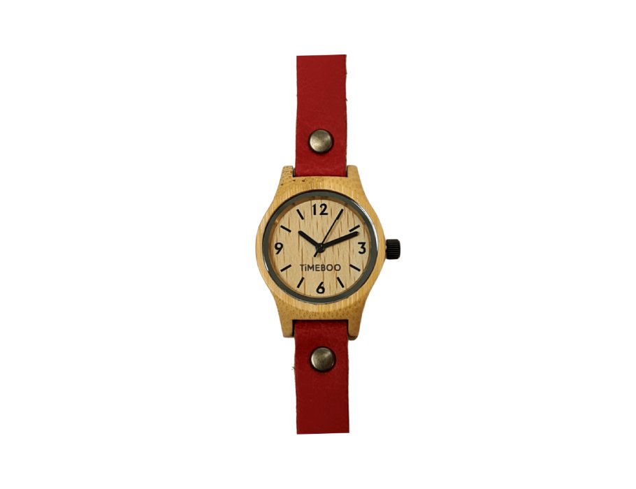 Bamboe Horloge - Small - Terra