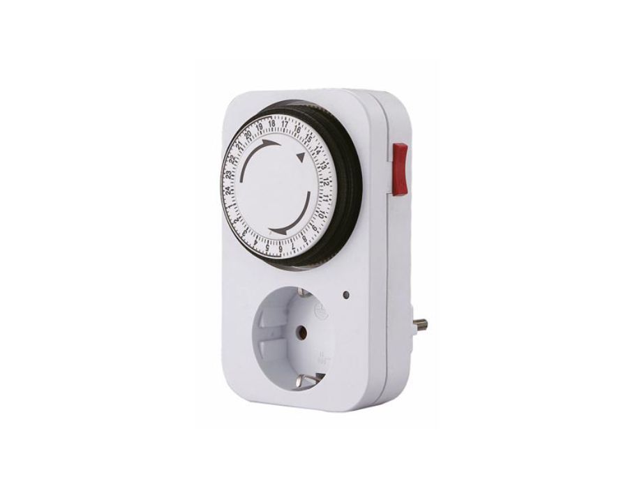 Zeitschaltuhr Steckdose - 24 Uhr