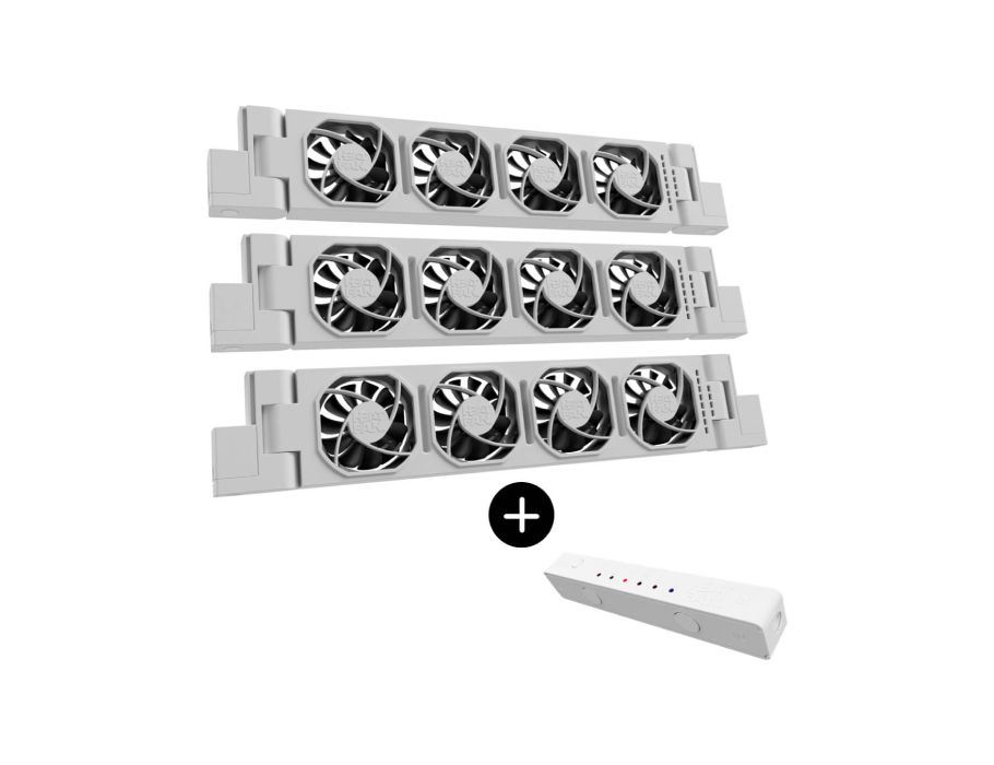 Heatfan 4 - Trio - Wit incl. Smart Controller