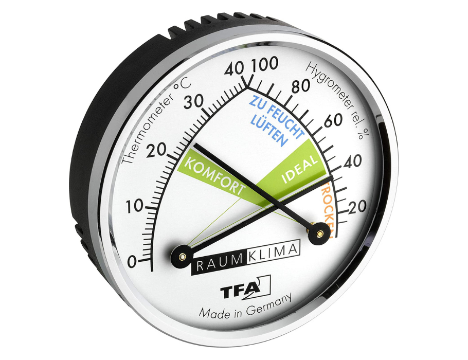 Hygrometer Innen - Luchtvochtigheid en Temperatuur - Binnen en Buiten