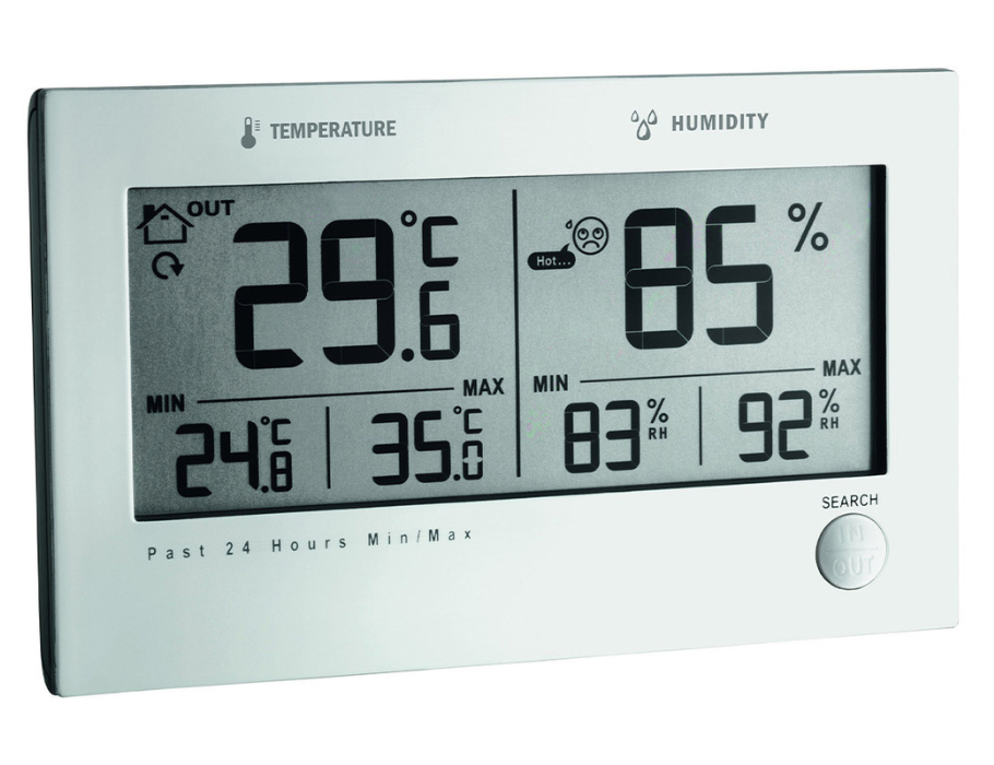 Hygrometer Twin Plus - Luchtvochtigheid en Temperatuur - Binnen en Buiten