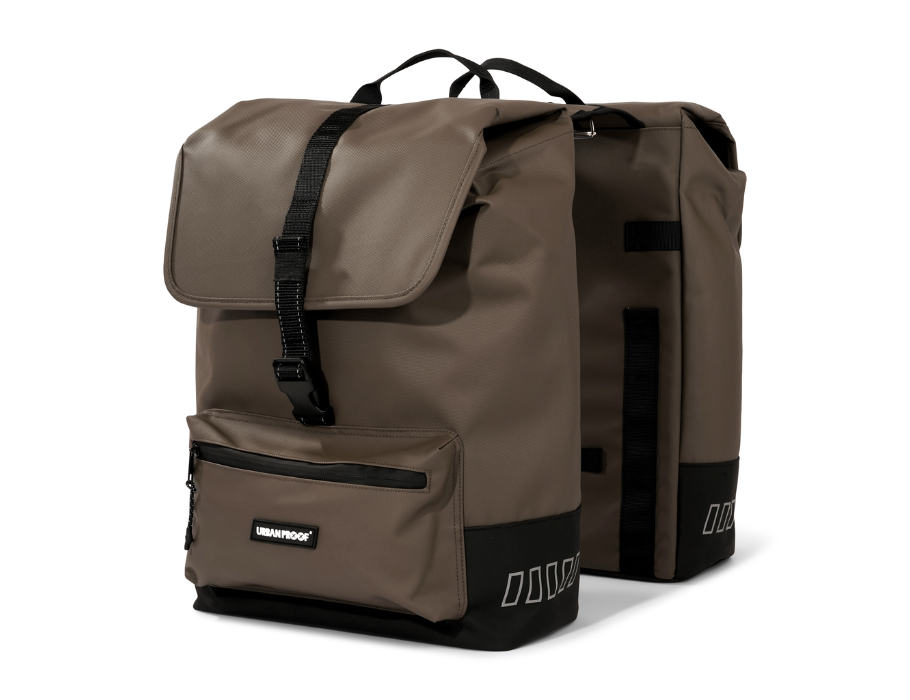 Urban Proof - Double Cargo Bike Bag 38L- Brown