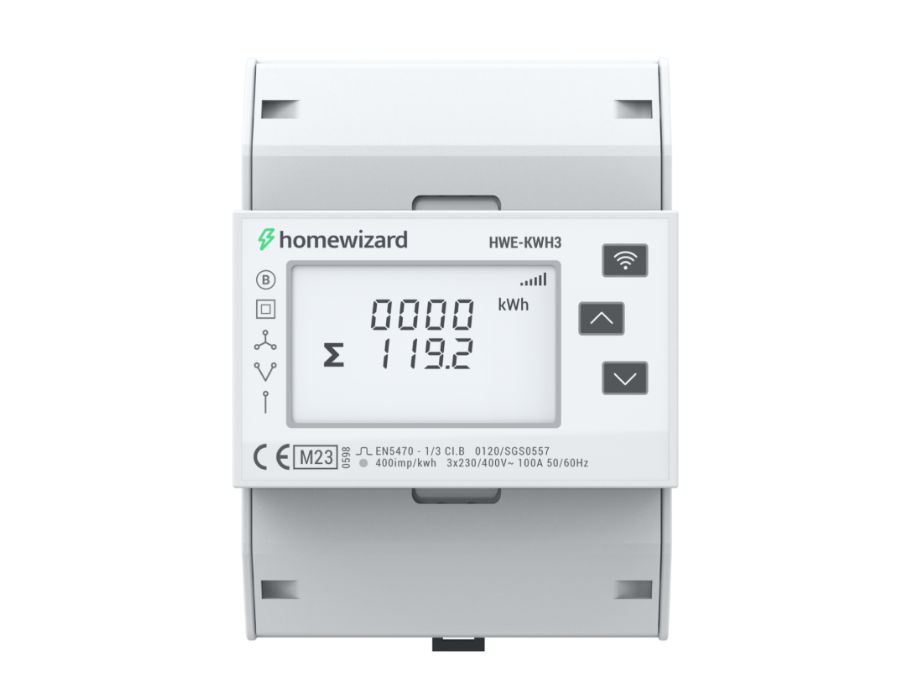 Wi-Fi kWh meter 3-fase MID