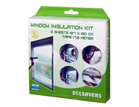 Thermo Cover Fenster Isolierfolie, Transparente Isolierfolie