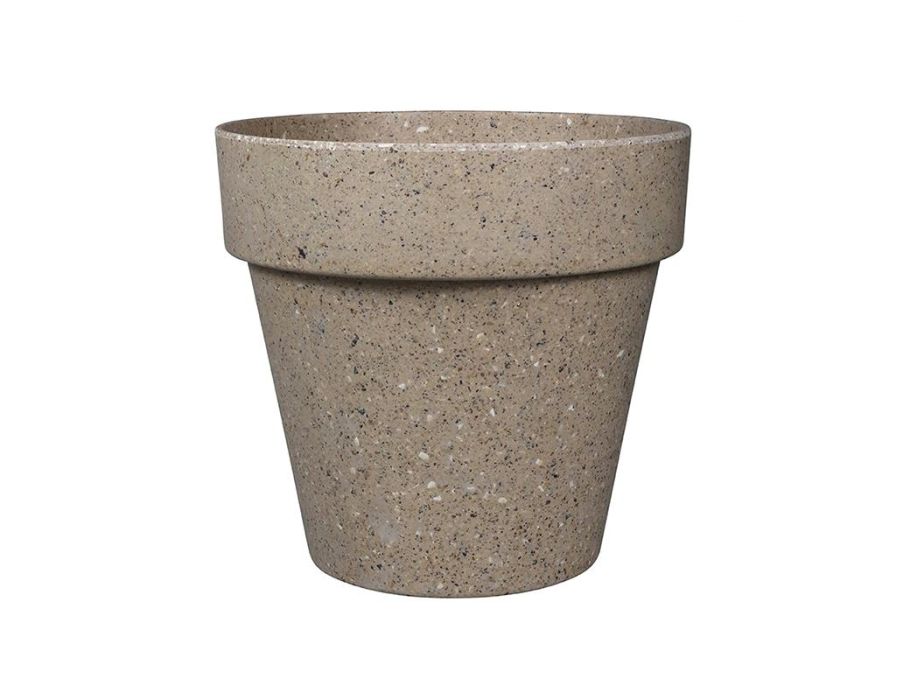 Bloempot D 29 x H 30 cm Creme