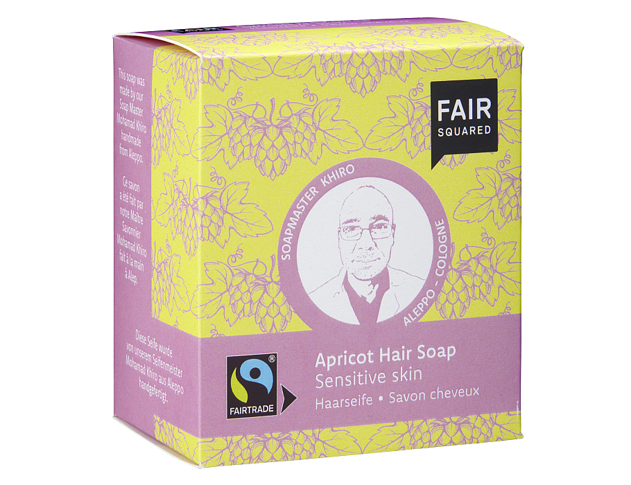 Shampoo Bar Sensitive Abrikoos - 2x 80gr.