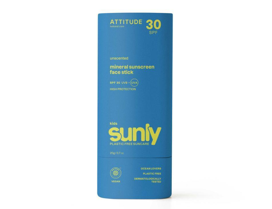 Attitude Gezichtszonnebrandstick - Kids - SPF30 - 20g