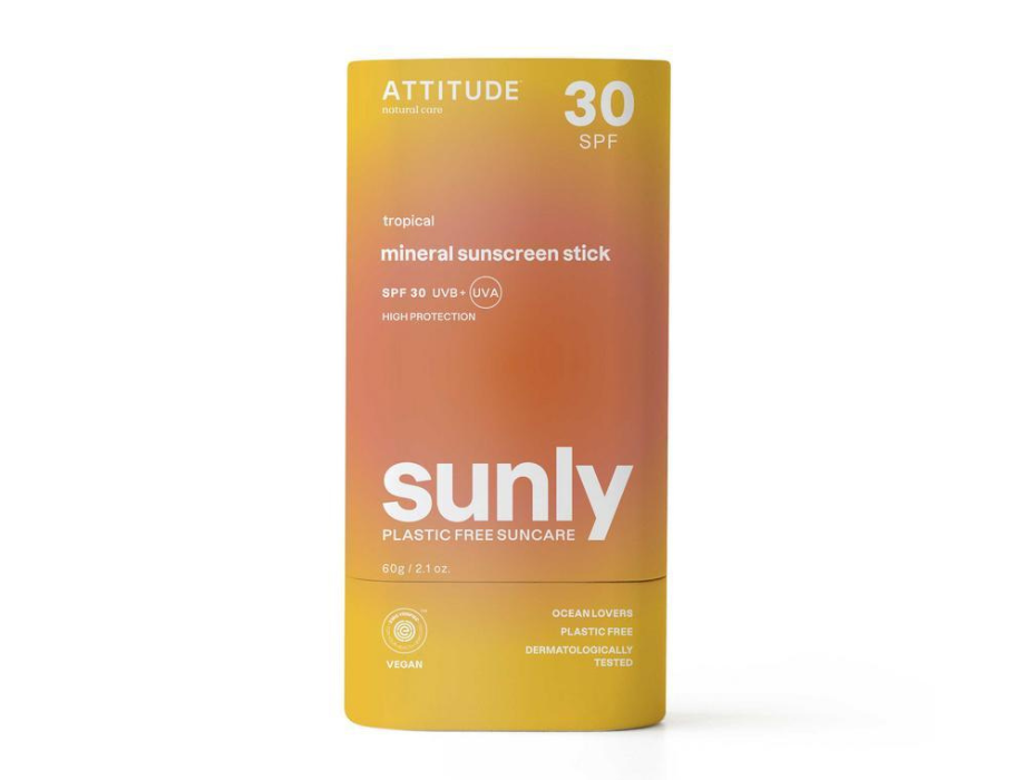 Attitude Zonnebrandstick - SPF30 - 60g - Tropical