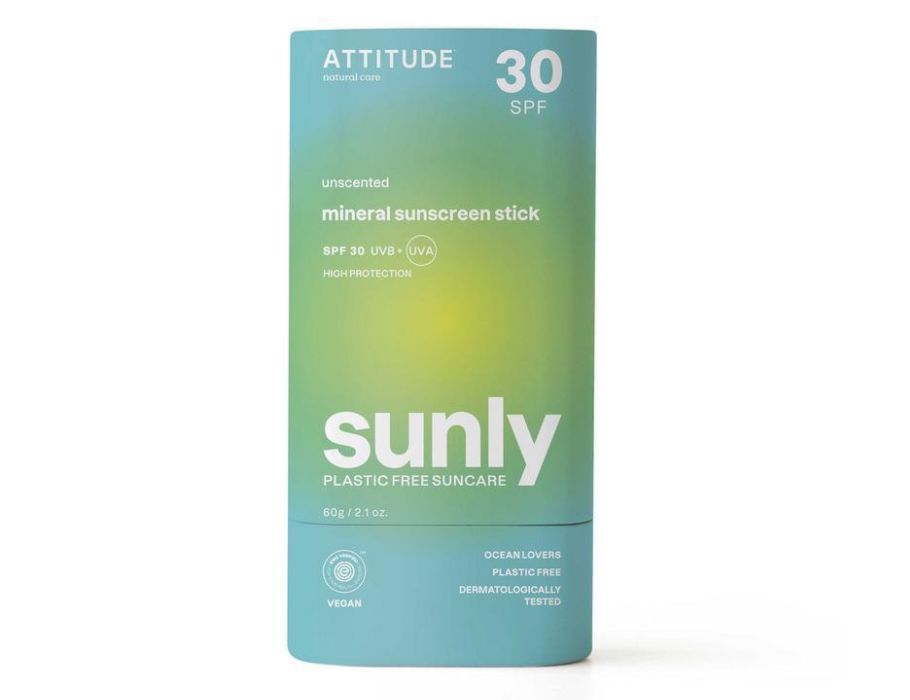 Attitude Zonnebrandstick - SPF30 - 60g - Parfumvrij