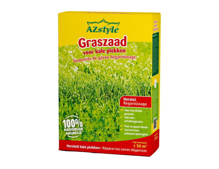 Graszaad voor kale plekken - herstel - 1kg