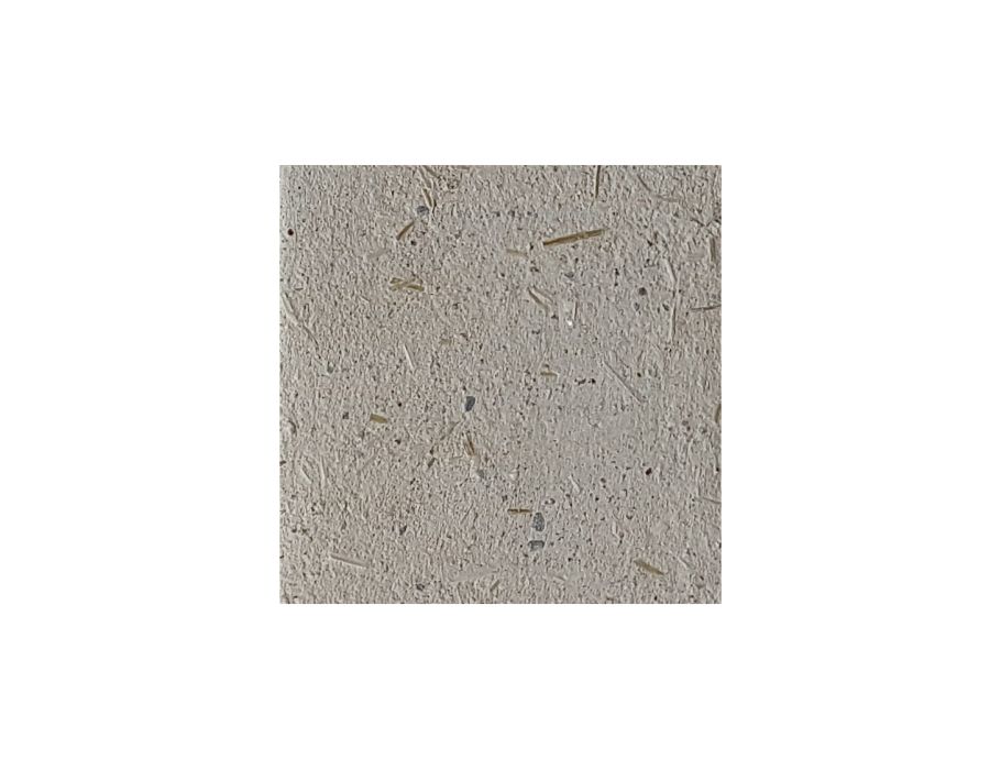 Basischer Lehm S1 - weiß - mit Stroh - 1kg