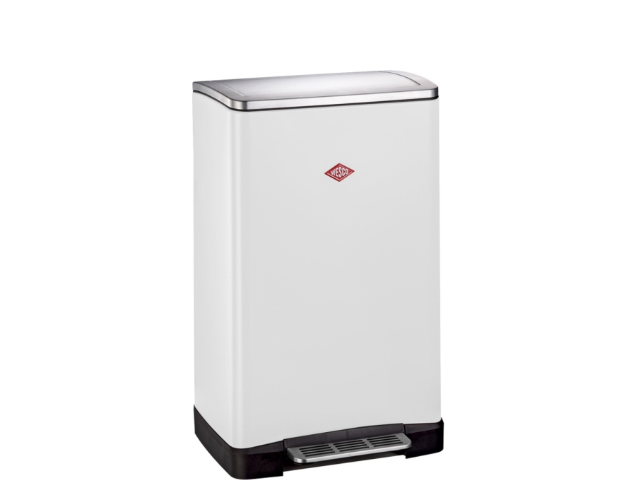 Prullenbak big double boy - wit