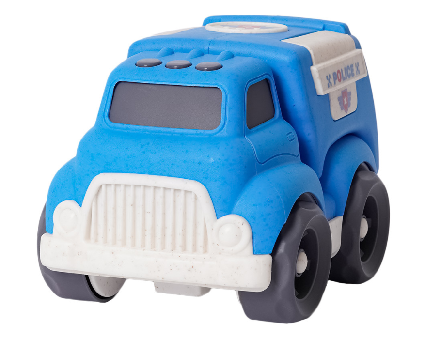 Bioplastic speelgoed politiewagen