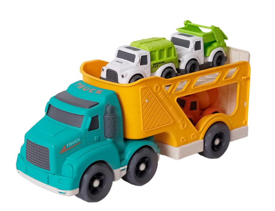 Bioplastic speelgoed vrachtwagen