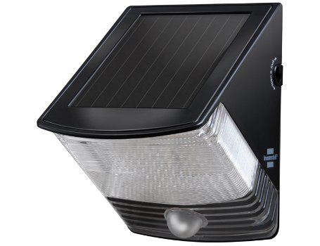 Solar LED Wandleuchte SOL Schwarz