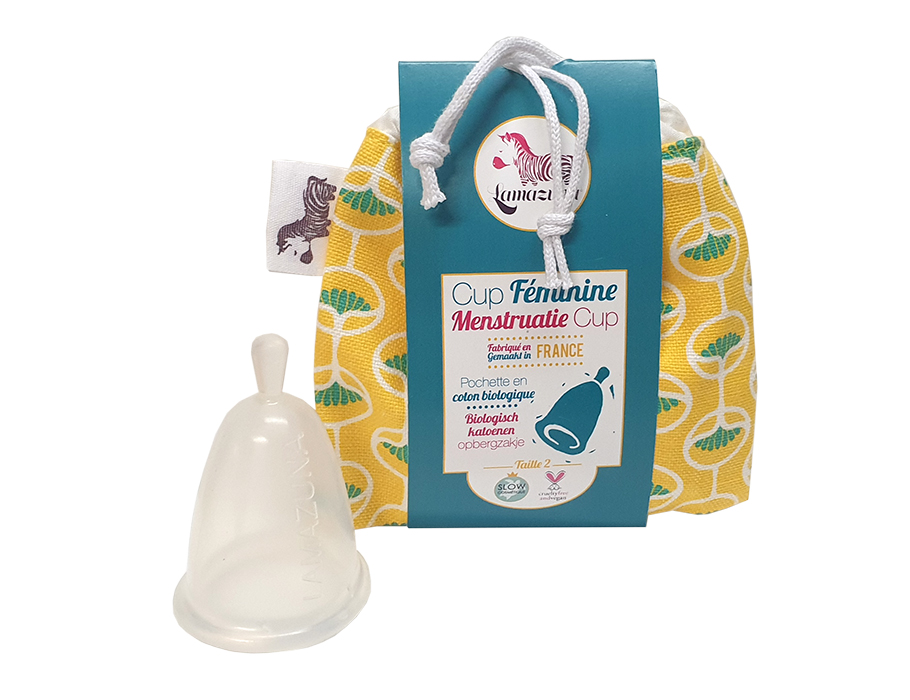 Menstruatie Cup no2 Geel