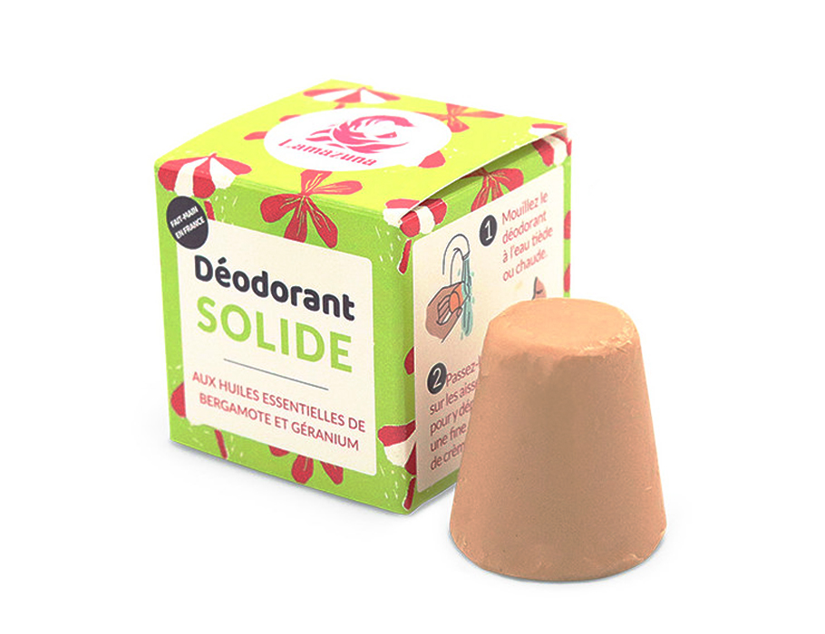Deodorant-Block - Bergamotte & Geranie