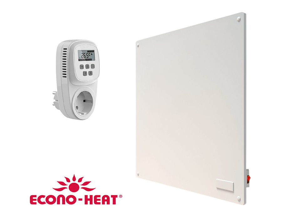 Econoheat Elektrisch verwarmingspaneel 400 Watt EcoLogisch