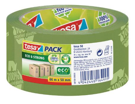 Eco & Strong verpakkingstape - 66m x 50mm