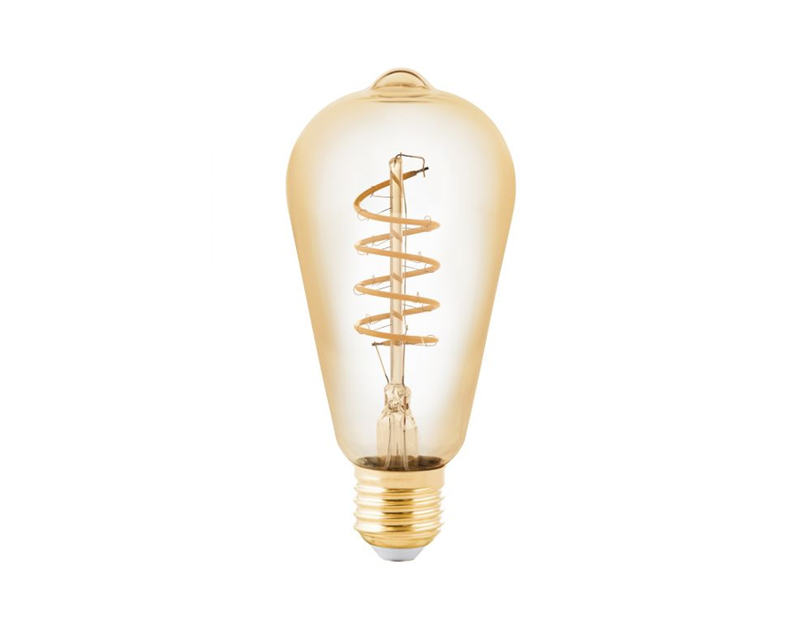 Ledlamp - Ovaal met spiraal - E27 - 245 lm - Dimbaar