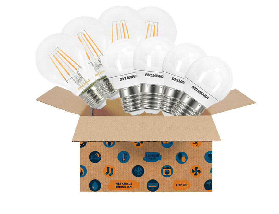 Energiebespaarbox - Lampenbox - Medium - Comfort
