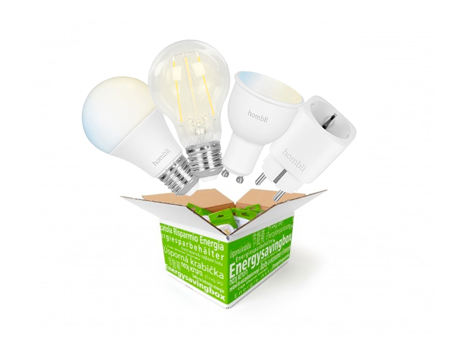 Energiebespaarbox - Lampenbox - Large - Smart