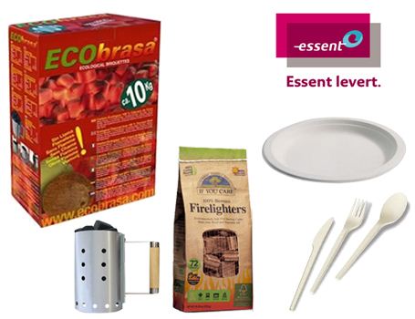 Ecobrasa Barbecueset | Eco Logisch webshop Ecobrasa Aansteker voor de BBQ blokjes | Eco Logisch webshop