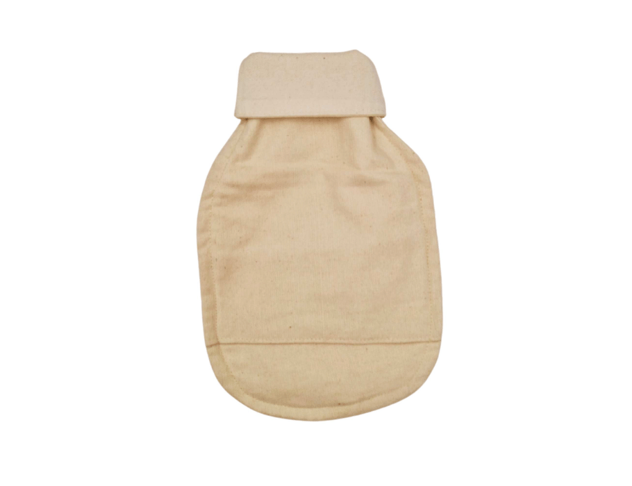 Wärmflaschen-Stoffhülle - Bio-Baumwolle - 0,8l
