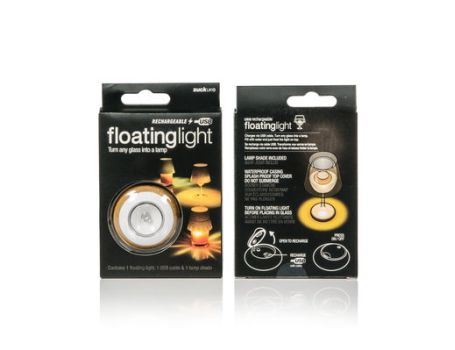 Floatinglight - Lamp voor in een glas