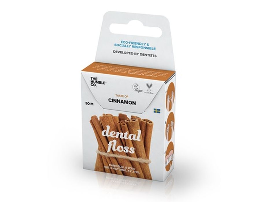 Dental Floss Tandzijde Cinnamon 50 m