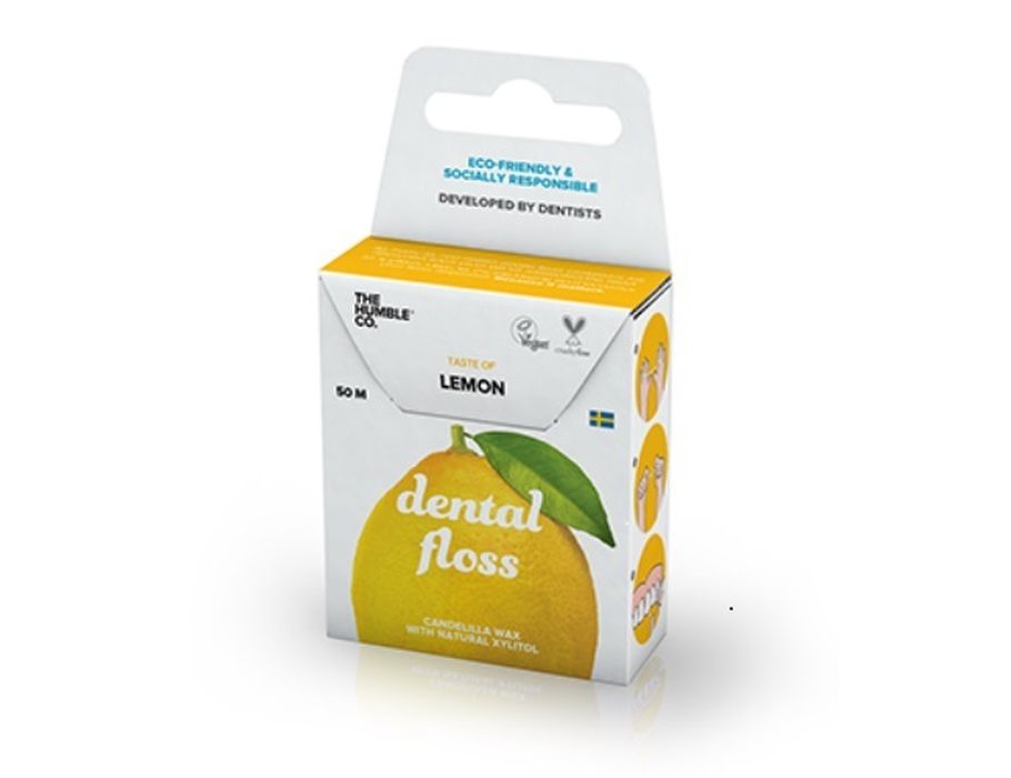 Dental Floss Zahnseide Zitrone 50 m