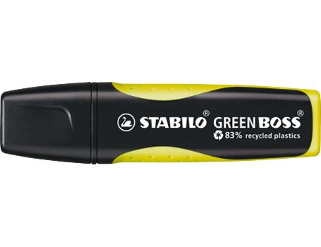 Textmarker - Green BOSS® - Gelb